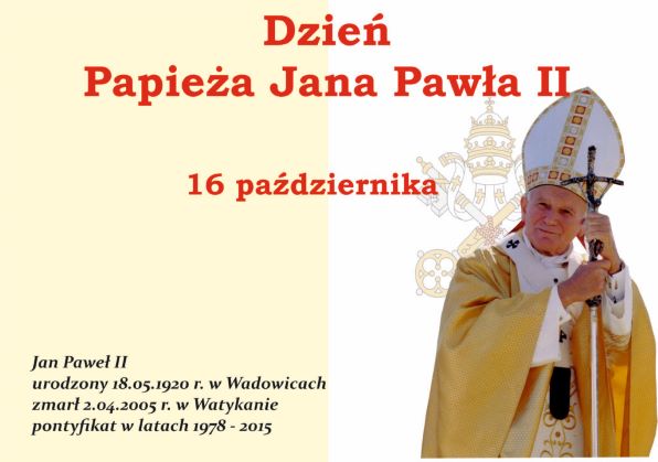 dzień Jana Pawła II p strona fb